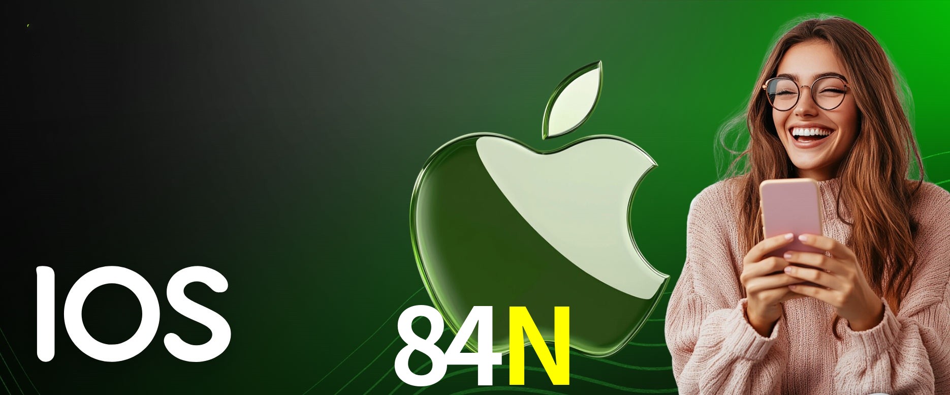 Aplicativo móvel 84N para iOS e Android